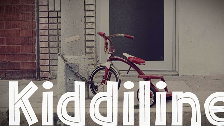 Kiddiline Font