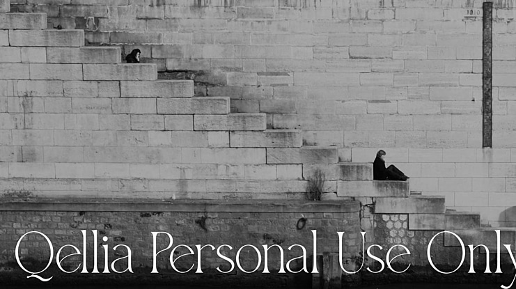 Qellia Personal Use Only Font