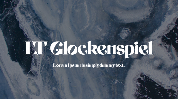 LT Glockenspiel Font