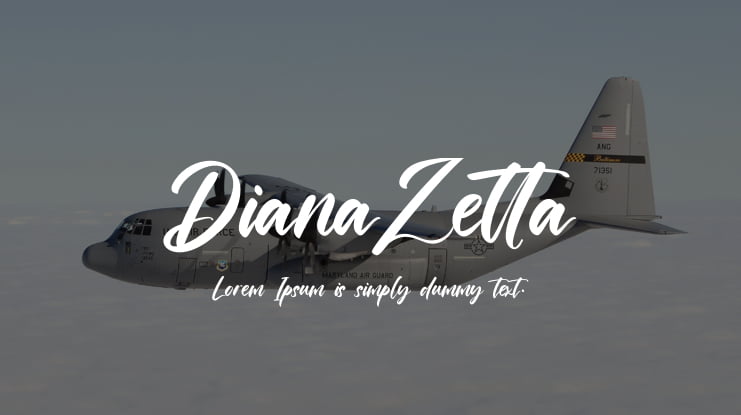 DianaZetta Font