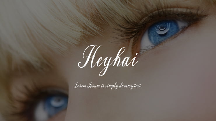 Heyhai Font