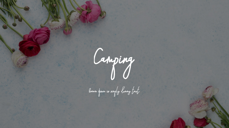 Camping Font