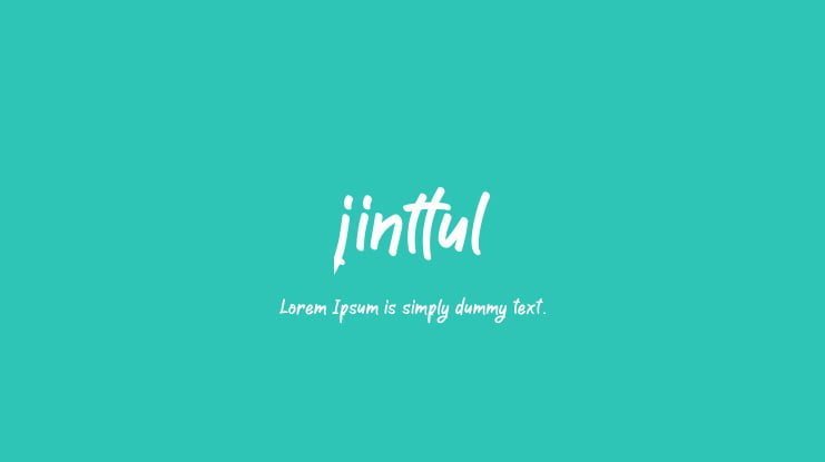 jinttul Font