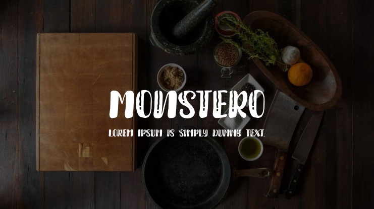 Monstero Font