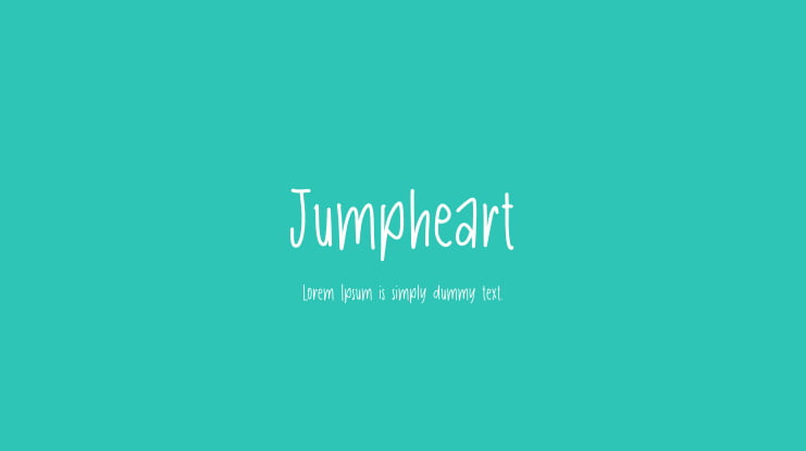 Jumpheart Font