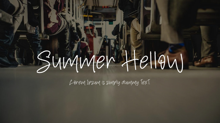 Summer Hellow Font