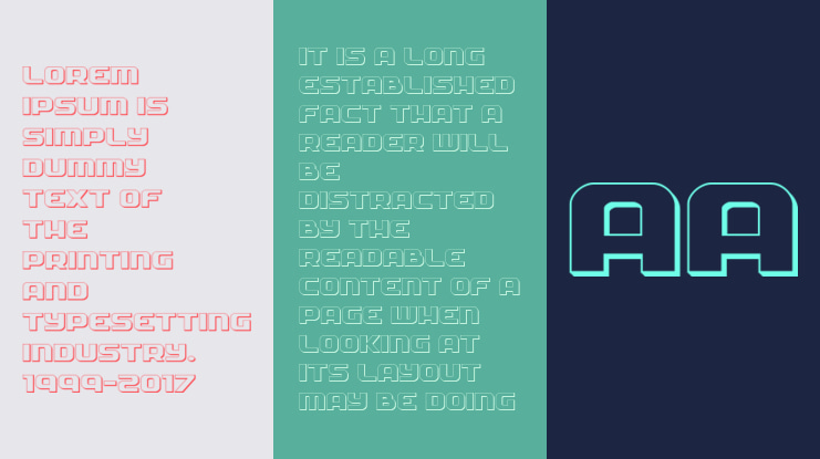 Soldier 3D Expanded Font Family