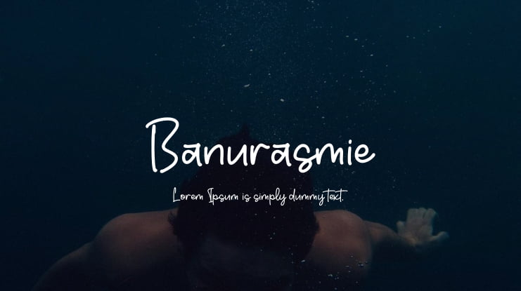 Banurasmie Font
