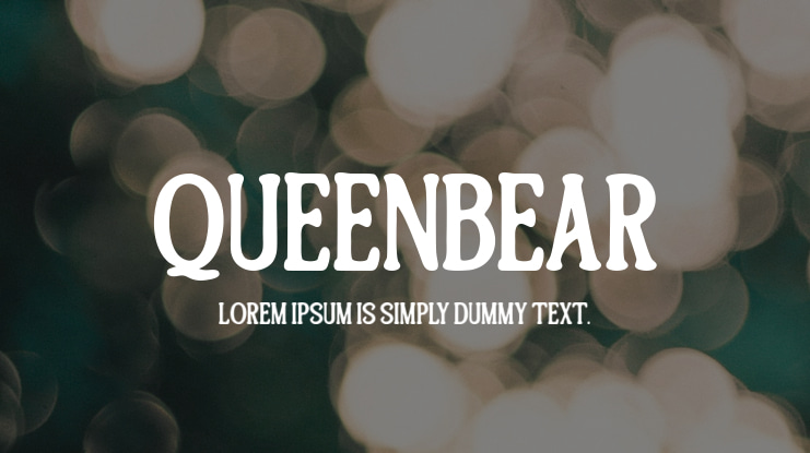 QUEENBEAR Font