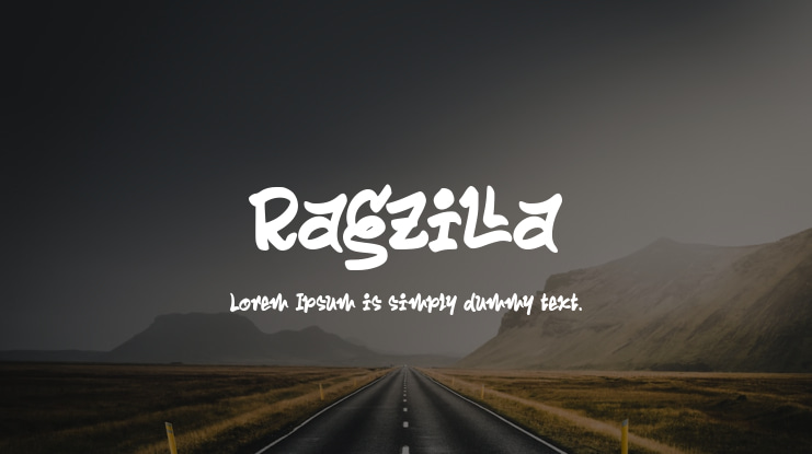 Ragzilla Font