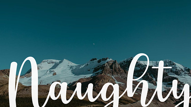 Naughty Font