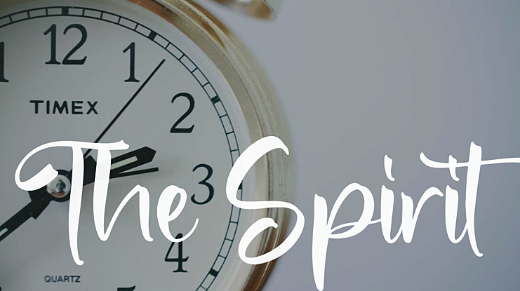 The Spirit Font