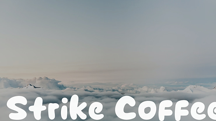 Strike Coffee Font