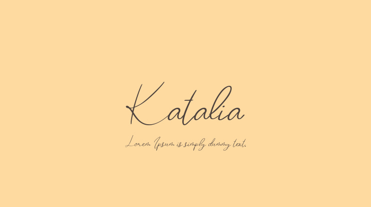 Katalia Font