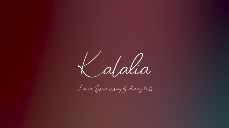 Katalia Font
