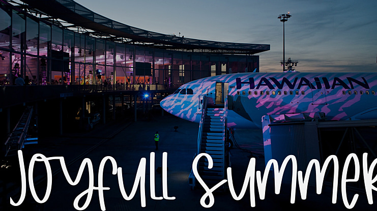 Joyfull Summer Font