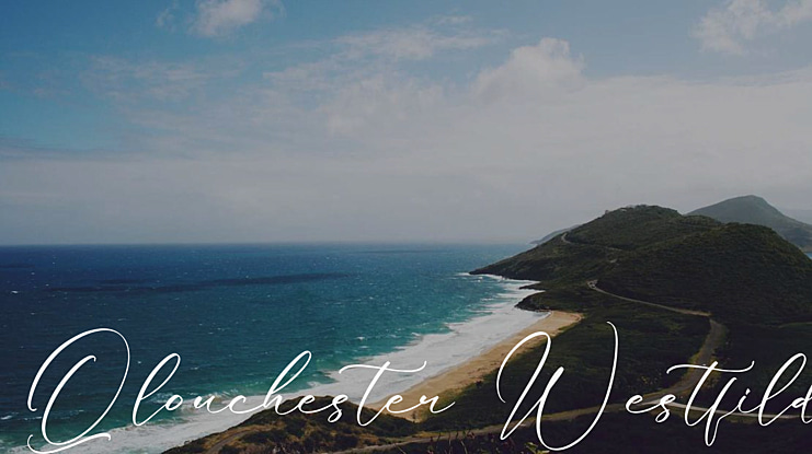 Qlouchester Westfild Font