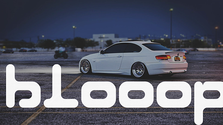blooop Font