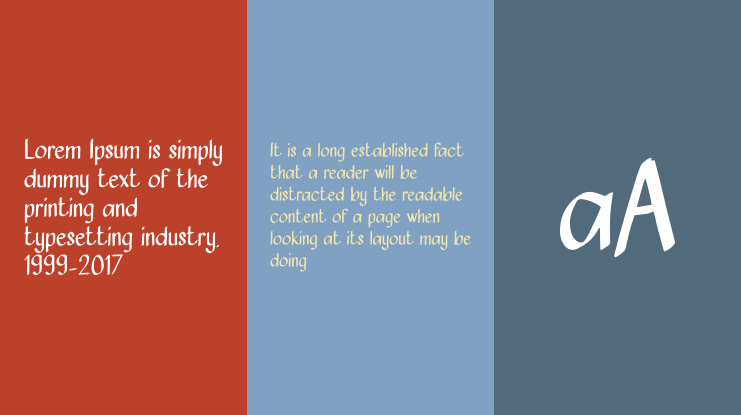 AUFSTEHEN VOL 1 Font