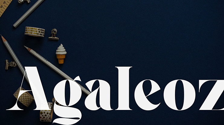 Agaleoz Font