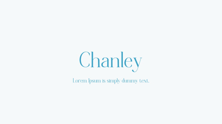 Chanley Font