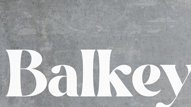 Balkey Font