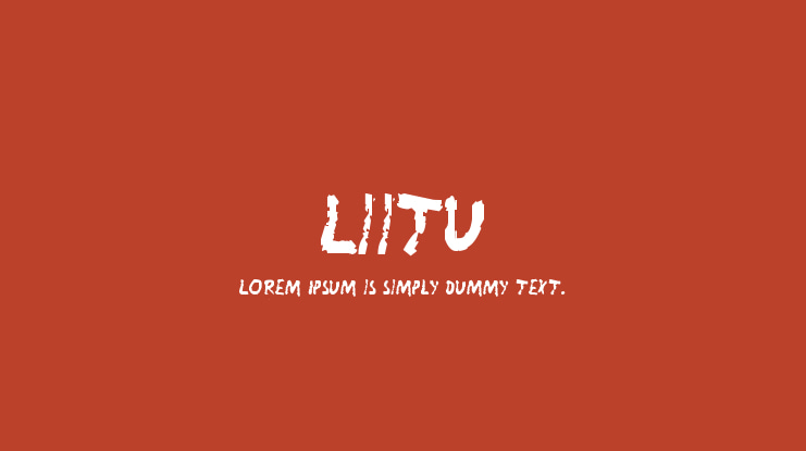 Liitu Font