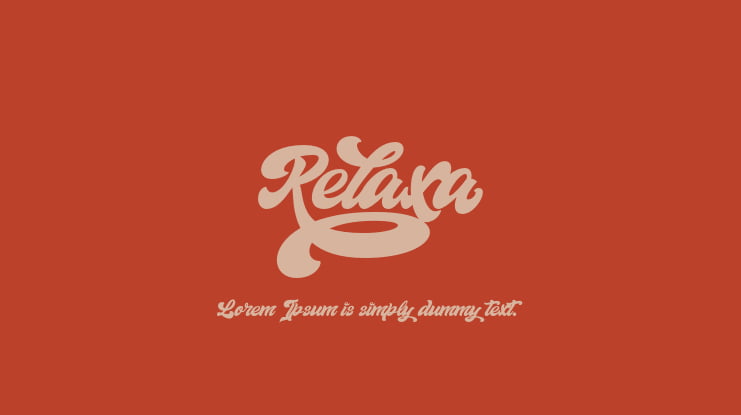 Relaxa Font