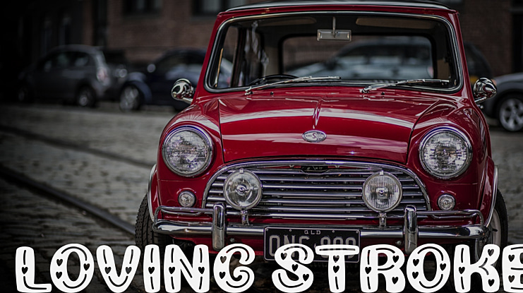 Loving Stroke Font