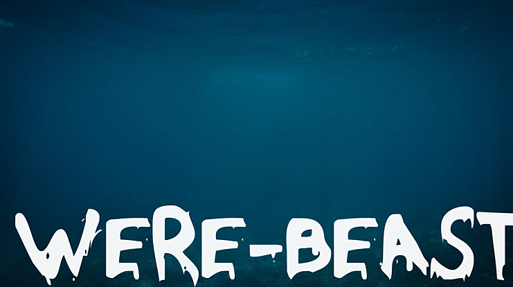 Were-Beast Font Family