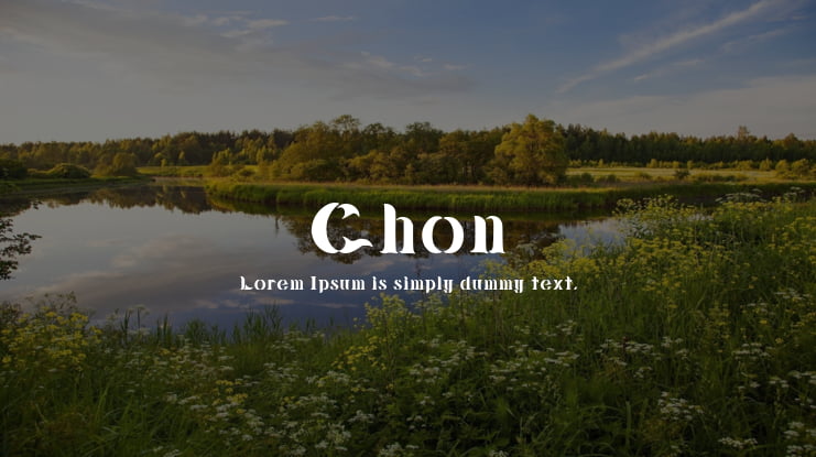 Chon Font