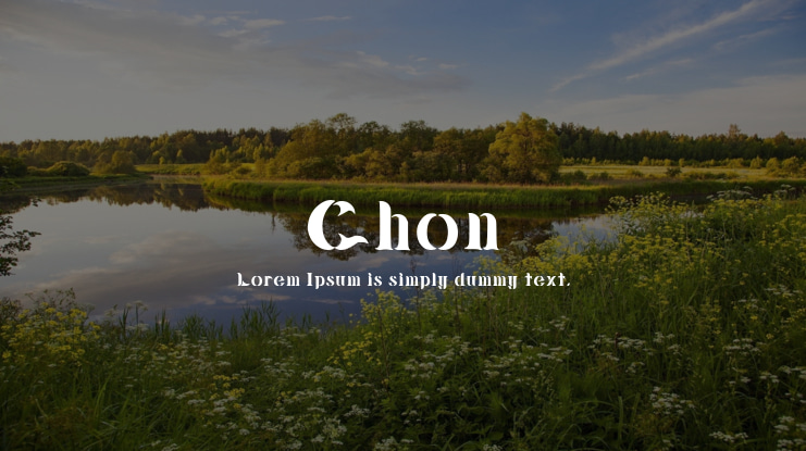 Chon Font