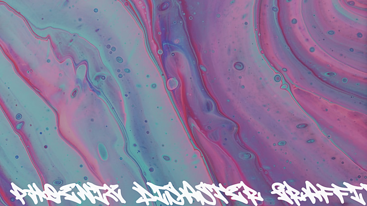 Phoenix Disaster Graffiti Font
