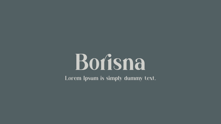 Borisna Font