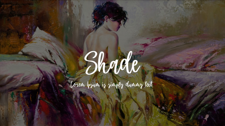 Shade Font