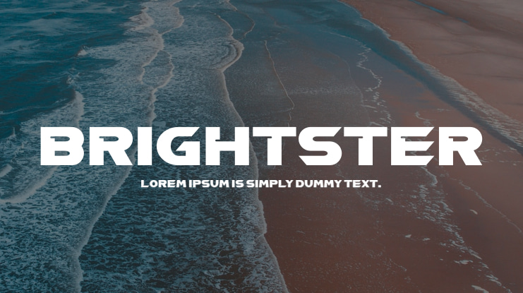 BRIGHTSTER Font