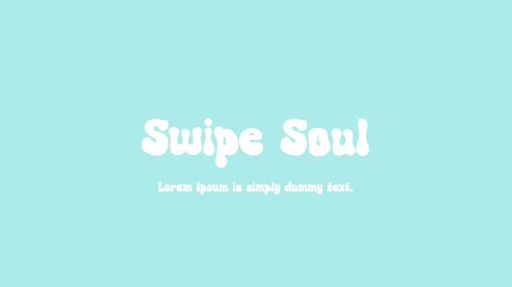 Swipe Soul Font