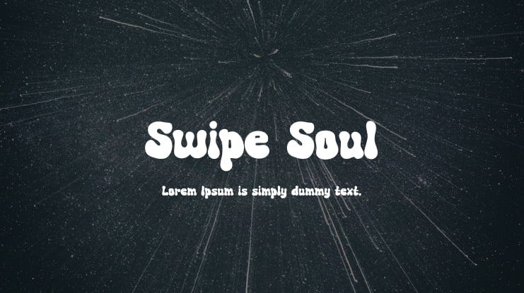 Swipe Soul Font