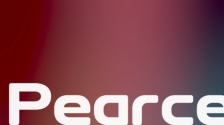 Pearce Font