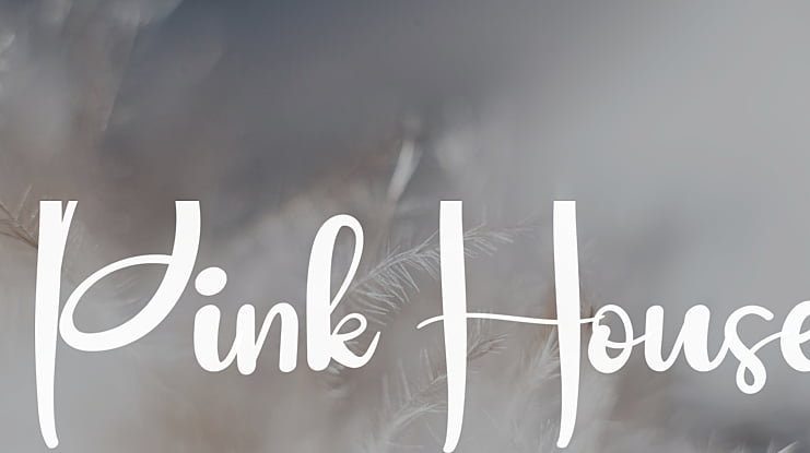 Pink House Font