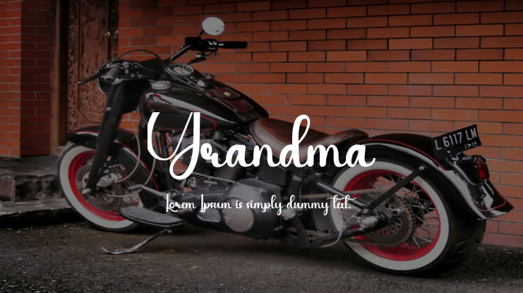 Grandma Font