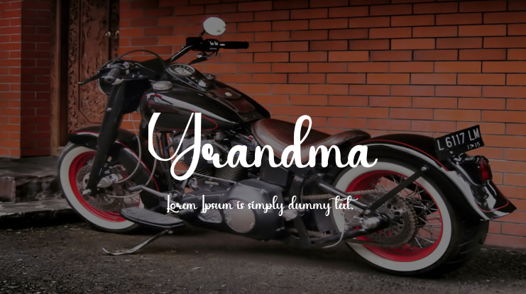Grandma Font