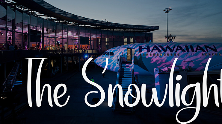 The Snowlight Font