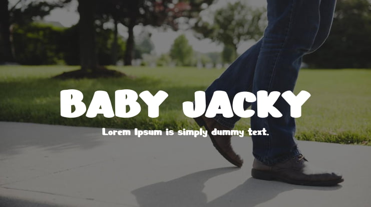 BABY JACKY Font