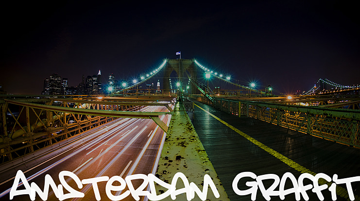 Amsterdam Graffiti Font