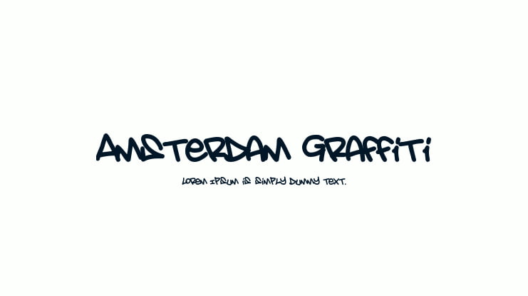 Amsterdam Graffiti Font
