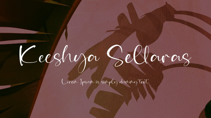 Keeshya Sellaras Font