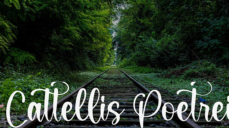 Cattellis Poetrei Font