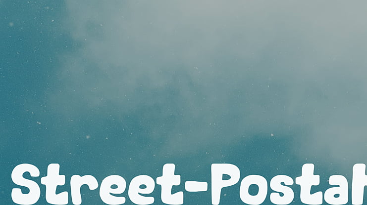 Street-Postah Font