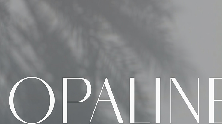 Opaline Font
